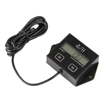 Envío libre RL-HM011A batería reemplazable cambiante paramotor ATV Digital Tach cronómetro Tacómetro