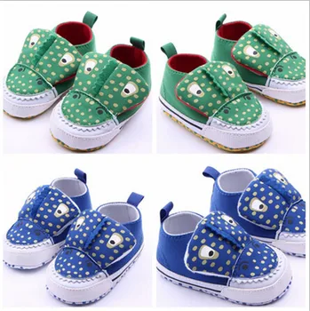 

2015 Fashion New Baby Boys Shoes Cute Fish Baby Sneakers Antislip Canvas Newborn Shoes First Walkers