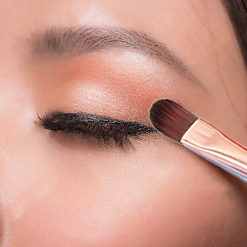 

Eyeshadow Brush 2 PCS Professional Blending Eyeshadow Eyebrow Brush For Makeup Beauty Set Make Up Brushes Delicate Makeup Look