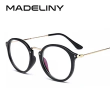 MADELINY Новая мода Винтаж оправа для очков в стиле кошачьи глаза для мужчин и женщин Близорукость очки jacobs модная оптическая оправа простая MA001
