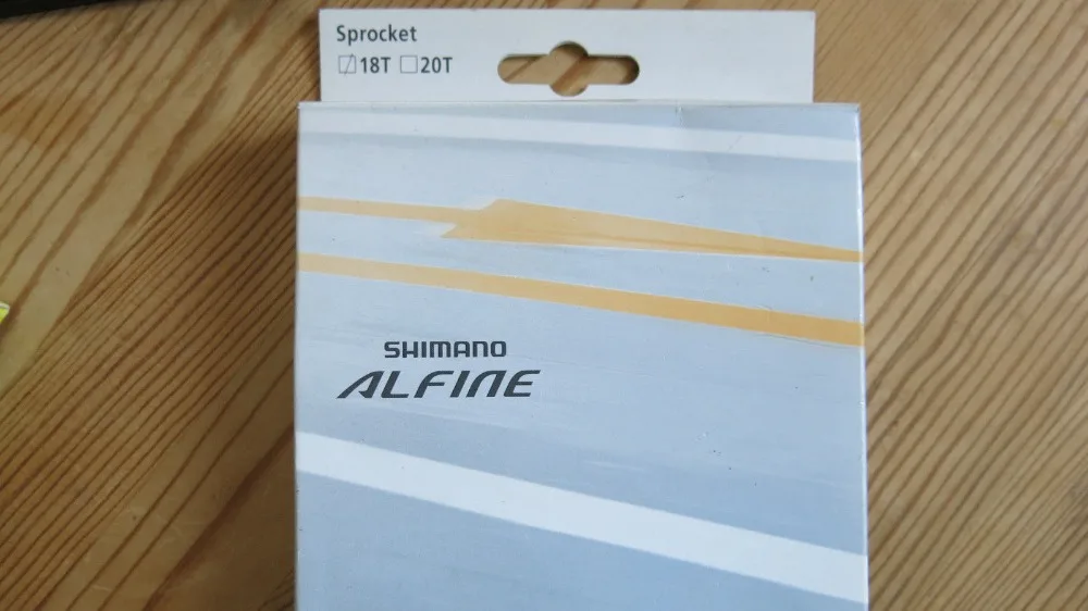 Оригинальный Shimano Alfine CS S500 велосипед Задняя звездочка Cog 18 T/20 T для внутреннего