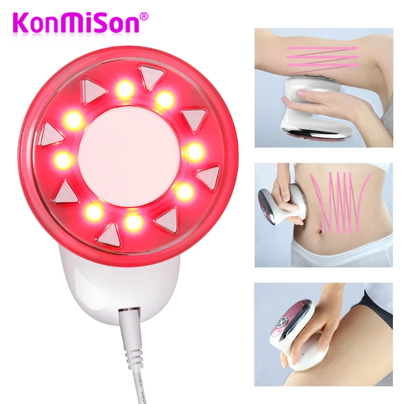 

Ultrasonic Body Slimming Massager EMS Muscle Stimulator Lose Weight Radio Frequency LED RF Waist Legs Abdomen Slimming Device
