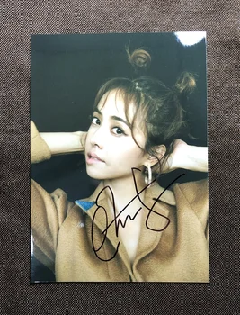 

hand signed Jolin Tsai autographed photo 5*7 UGLY BEAUTY autographs 7 versions 012019