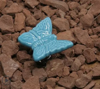 

UNILOCKS Children's room handle drawer handle modern minimalist single hole butterfly cartoon wardrobe door 5pcs