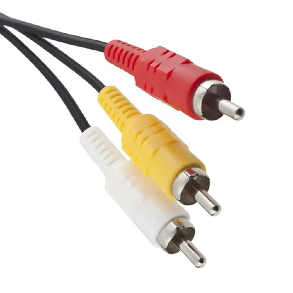 FZQWEG 1 8 м аудио видео на 5 RCA AV кабель для PS3/PS2 компонентный ТВ Видео Playstation 2 3