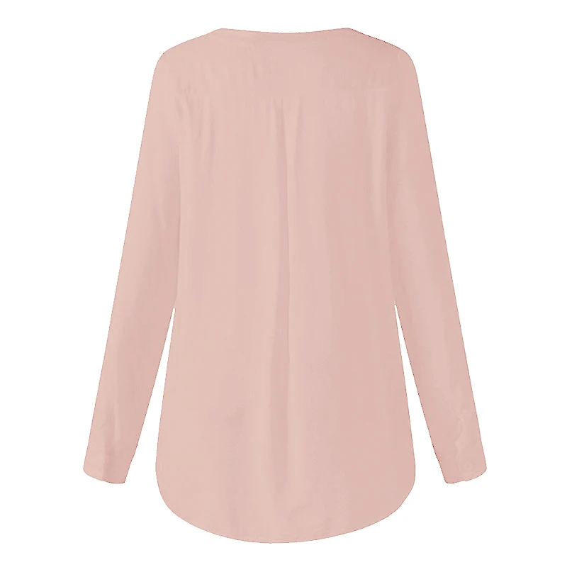 2018 S-5XL Women V-Neck Organza Long Shirts Oversized Tops Floral Embroidered Shirt Blouse White Lace Sweet Long Sleeve Blouse