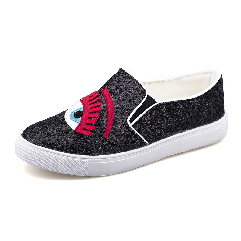 Silver Glitter Slip On Shoes Silver Glitter Slip On Shoes