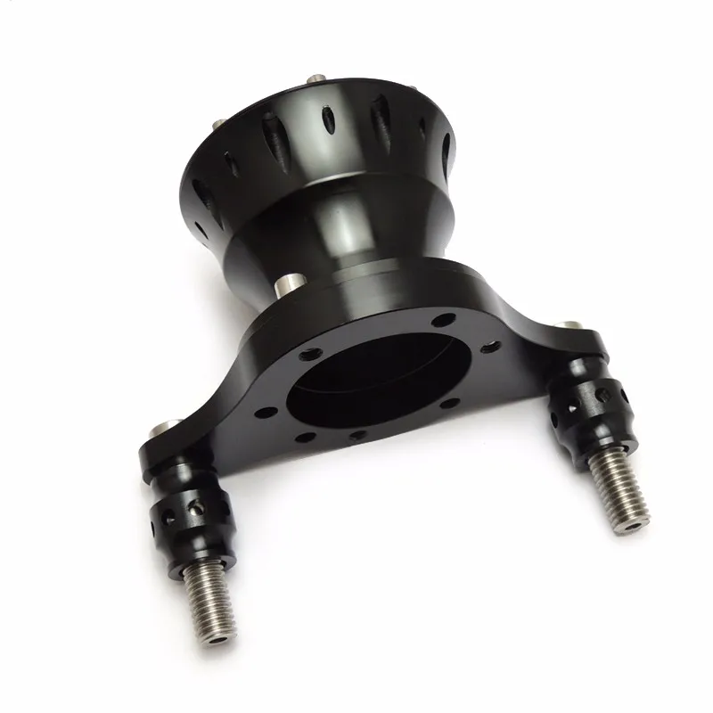 For 1991-2014 Sportster 883 1200 & Big TwinTwin Cam 1993-2006 (CV Carburetors) Velocity Stack Air Cleaner Kit Black (9)