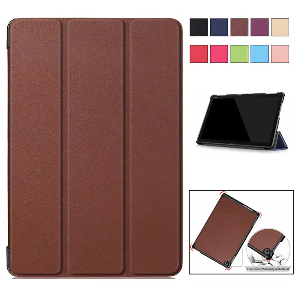 

Smart Sleep Wake Case For Huawei Mediapad M5 Lite 10 10.1 BAH2-W09/L09/W19 Cover Pu Leather Case for Huawei Mediapd M5 Lite 10.1