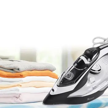 

Surker 2200W Mini Portable Electric Steam Iron For Clothes Three Gears Ceramic solepalte Sonifer EU Plug