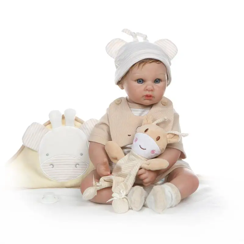 

52cm Silicone Reborn Baby Dolls Baby Alive Realistic boutique Lifelike sleeping Doll reborn dolls Reborn Birthday Xmas gifts