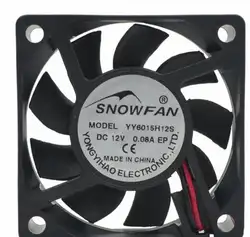Snowfan 6 см 6015 12 В 6015yy6015h12s 12 В 0.08a Мощность питания вентилятор