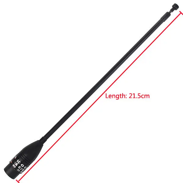 Горячая Распродажа телефон телескопическая антенна NAGOYA UHF/VHF 50 Вт для RETEVIS BAOFENG