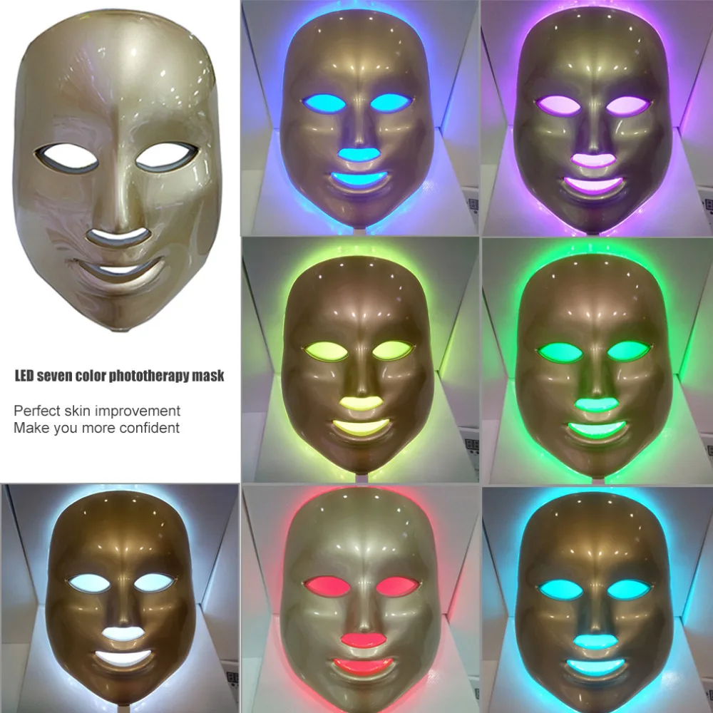 

Korean Photodynamic LED Facial Mask Beauty Instrument Home Use Anti acne Skin Rejuvenation LED Photodynamic Beauty Face Mask
