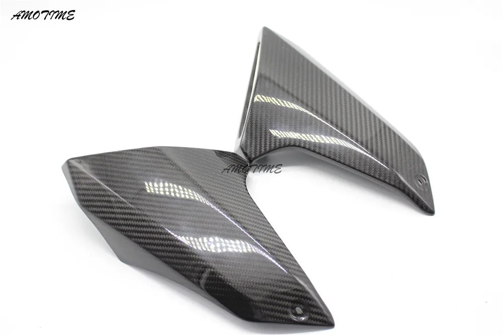 

Real Carbon Fiber Upper Side Mid Panel Cowl For YAMAHA MT-09 FZ-09 MT09 FZ09 2014 2015 2016 MT FZ 09 Brand New
