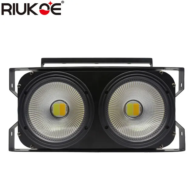 

RIUKOE High Power LED COB 2 eyes Blinder Lighting Stage Lighting Effect Club Show Night DJ Disco Light