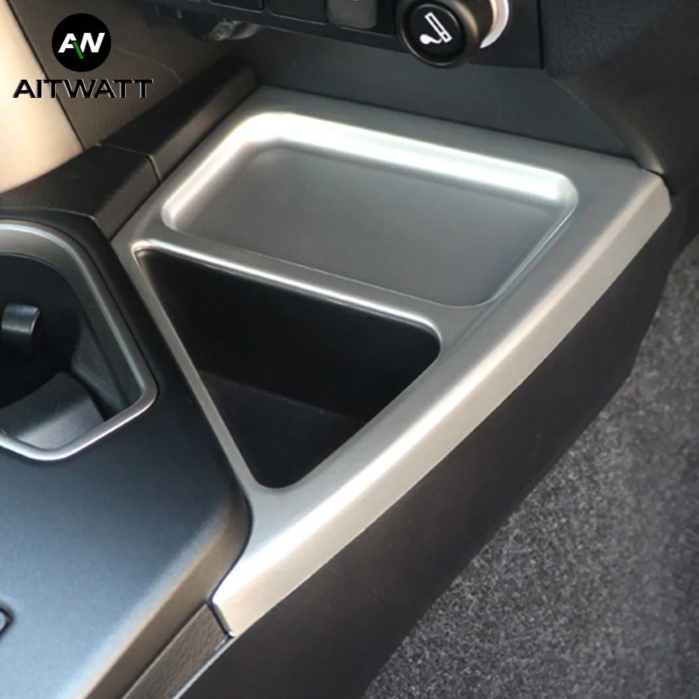 

Car Storage Box Cover For Toyota RAV4 RAV 4 2017 2018 Decoration Trim ABS Matte Front Trim Lamp Panel Cup Storage 1pcs AITWATT