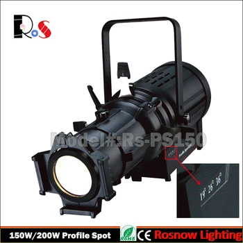 

200W LED Profile spotlighting studio spot stage lighting Warm white and Cool white