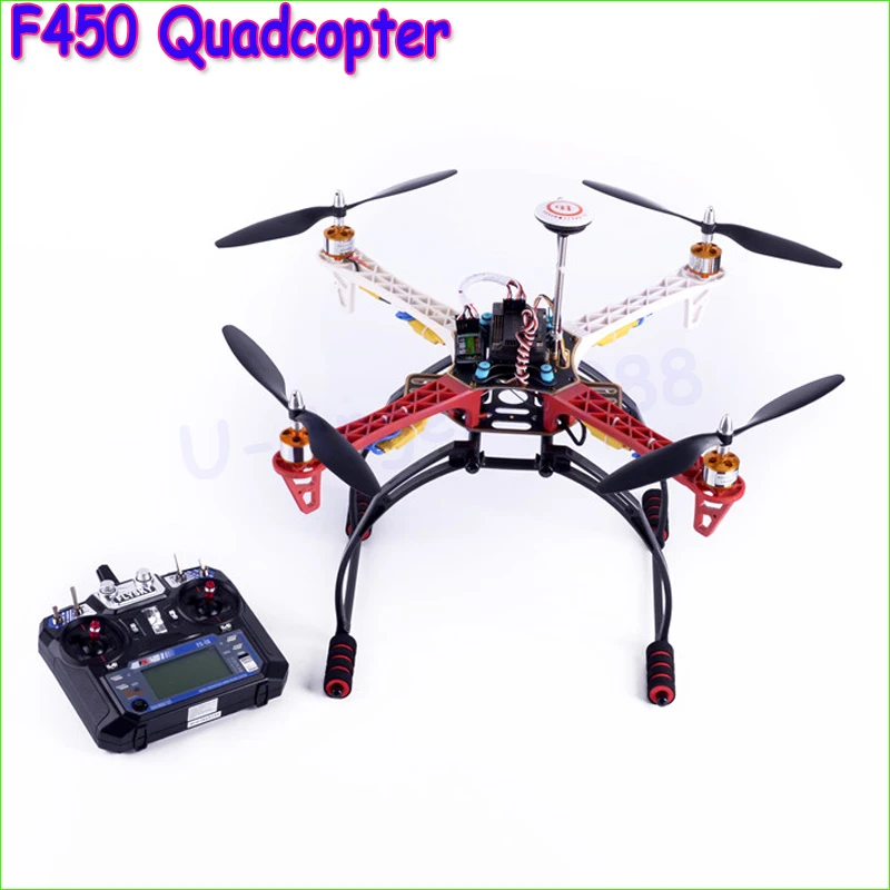 

DIY RC F450 Quadcopter MultiCopter Axis Aerial Drones Frame+APM2.8 flight control + M8N GPS + motor / ESC ( Ready to fly )