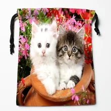 Новое поступление Сумки на шнуровке на заказ сумки для хранения Подарочные мешки с принтом больше размеров 27x35 см DIY ваша фотография