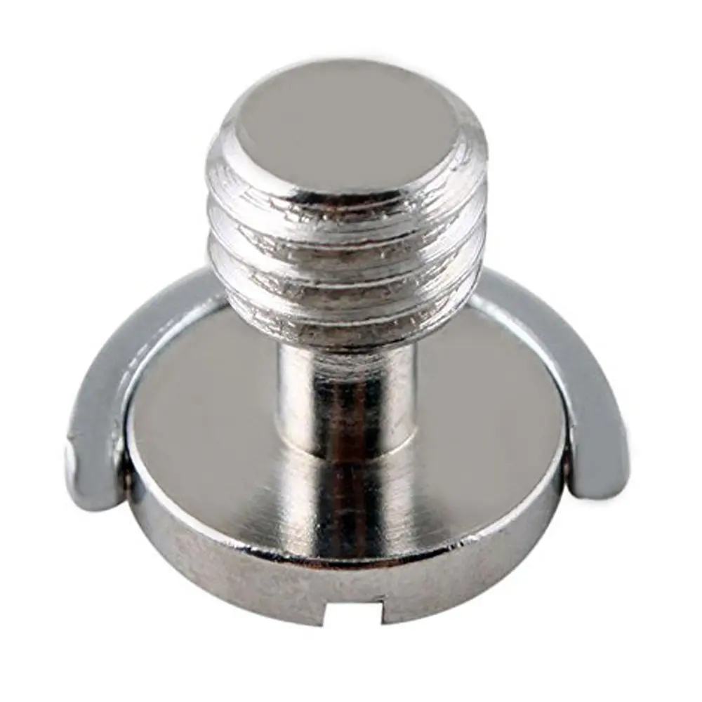 Kaliou 1pcs Quick Release Plate 3/8 Screw Precision D-Ring C-Ring Screw for Camera Tripod Photo Studio Accessories