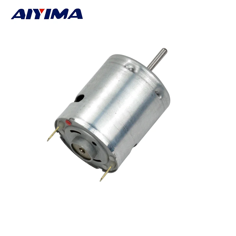 

AIYIMA 1Pc Gear Motors DC6V-12V 120MA-150MA 29rpm-75rpm Large Torque DC Transformer 395 Planetary Free Shipping
