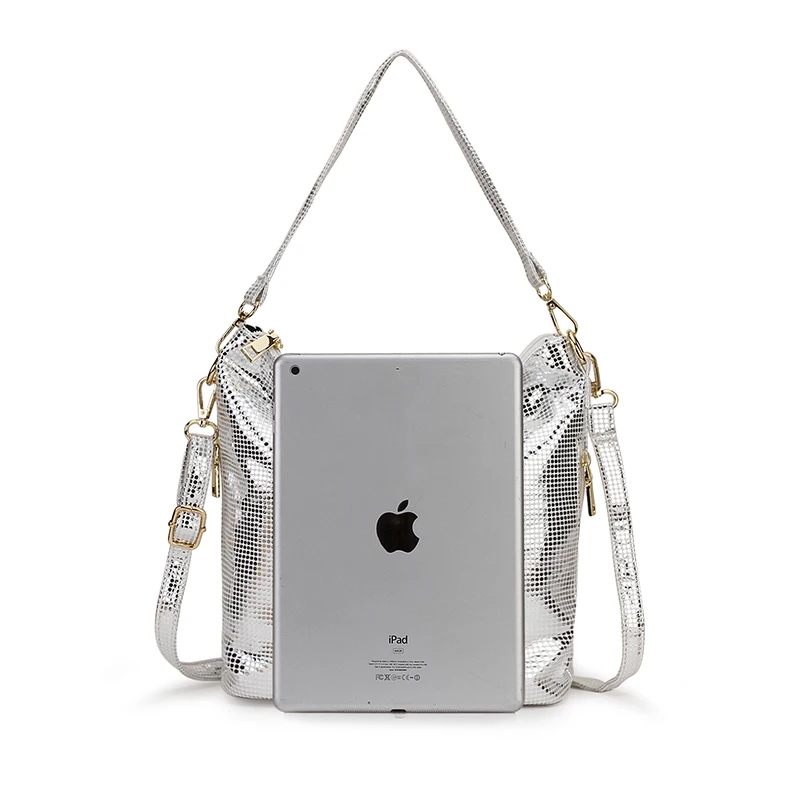  Black Women Leather Handbag Hobo Messenger Bag for Women 2019 Gold Crossbody Shoulder Bag Female Sm - 33019533852
