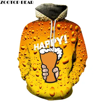 

Transfer Beer Men Sweatshirts Hoodies Fashion Sleeve Drop Shop Pullover 2019 Game Casual Streetwears Brand 3D print ZOOTOPBEAR