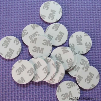 

1500pcs 3M Double Sided Adhesive Tape Tissue Paper 15mm Circle Liner Tape