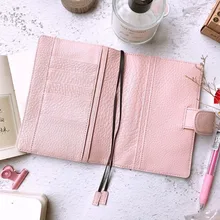 Classic Genuine Leather Softcover Journal Cover For Hobonichi Paper Book A6 Free Shipping