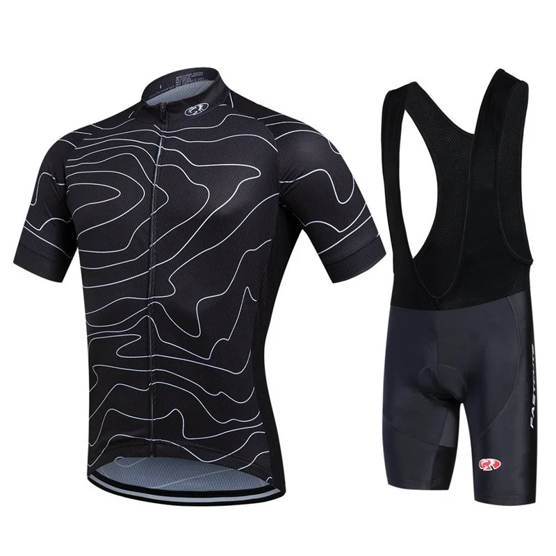 

FASTCUTE Summer Pro Men's Bike Clothing/Drying Cycle Clothing/High-quality Mountain Bike Riding Clothes New Cycling Jersey Set