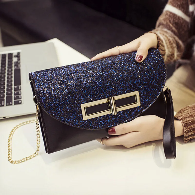 Brand Female Clutch Bag Ladies Clutches Bags Female Shinning Wedding Clutch Pursesin Clutches