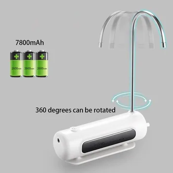 

12v Outdoor Camp Wireless Rechargeable Electric Water Pump Water Absorber Suction Faucet Drinkware Magic Tap Drink Dispenser