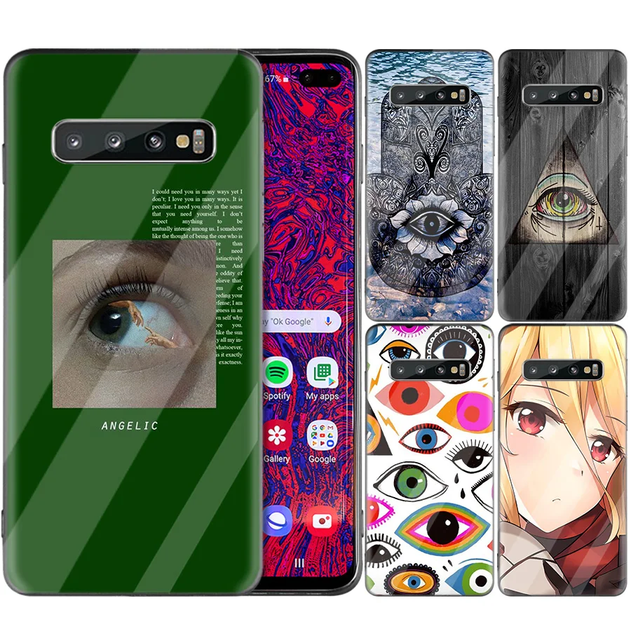 

Evil Eye Pattern Rubber Case Coque for Samsung Galaxy S10 S10e S9 S8 Plus Note 9 A50 A30 S10Plus S10+ S8+ S9+ Case Fundas Capa