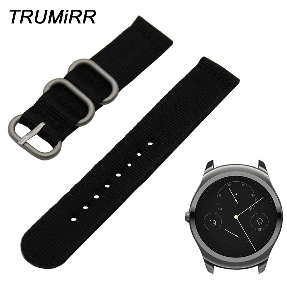 20 мм 22 нейлоновый ремешок для часов Zulu + инструмент Ticwatch 1 46 мм/Ticwatch 2 42 тканевый