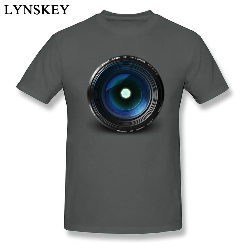 T-shirts Summer Short Sleeve Special Round Neck Cotton Tops Shirts Design Fall Camera Lens Clothing Shirt for Men Top Quality Camera Lens carbon