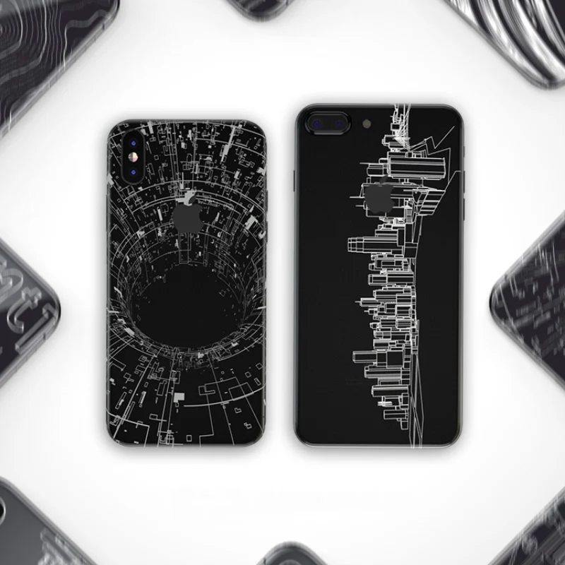 Наклейка на телефон для Apple 6/6S 7 8 Plus наклейка iPhone X XR Xs Max защитная пленка заднюю