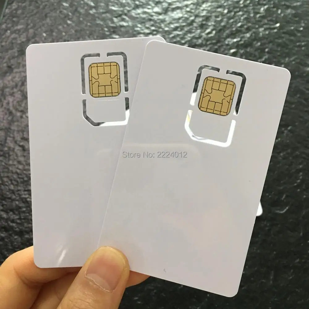 JCOP J2A040 40K with 2 Track HiCO Magstripe SIM Size 2FF Standard 3FF Micro Comobo Smart Card + TK Value