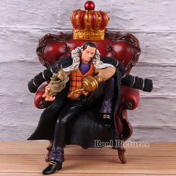 

Sir Crocodile Action Model Toy Anime One Piece Mr.0 PVC Collectible Figure POP GK Statue Crocodile With Sofa