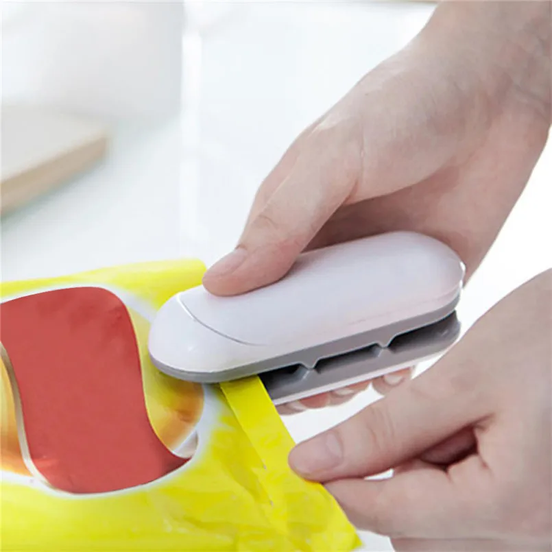 

Handheld Plastic Bag Sealer Mini Heat Sealer Portable Sealing Machine Bag Sealing Tool Selladora De Bolsas Plasticas 40JULY19
