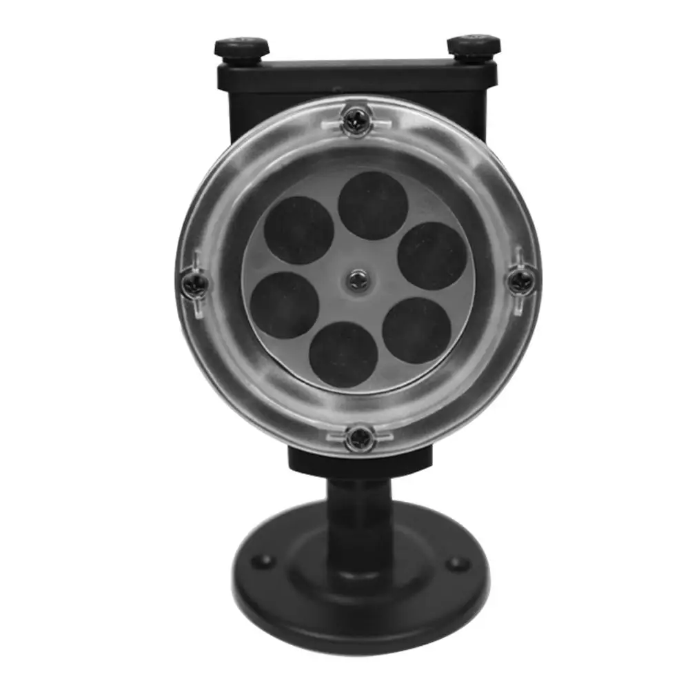 

12pacs Replaceable Pattern Lens IP65 Waterproof Sparkling Snowflake Landscape Lights Moving Landscape Laser Projector Xmas lamp