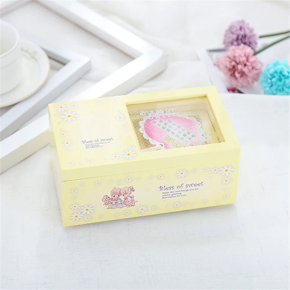 Creative Rotating Girl Music Box jewelry Box Gift Home Decoration Birthday Children's Day Daughter Christmas Valentine Gift (11)