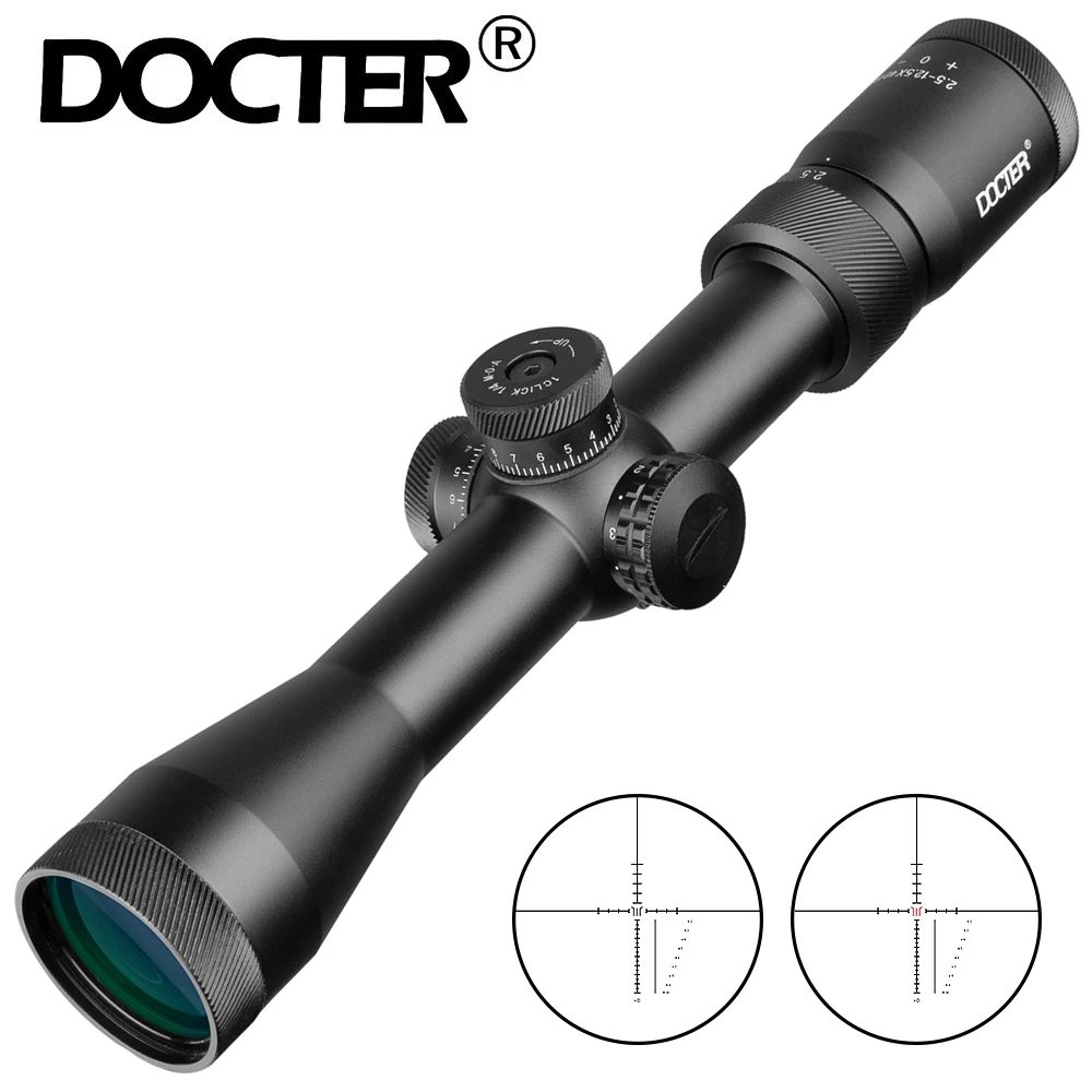 Оптический прицел для охотничьей пневматической винтовки DOCTER 2 5 12. 5x40|Оптические