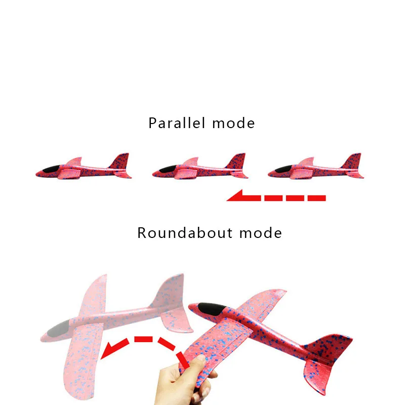 3 шт/лот DIY хватать руками самолет из пенопласта модель планер самолета обучающая игрушка для строительства на открытом воздухе
