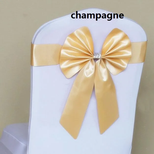 Bow chair belt Wedding decoration bow back chair back chair covers