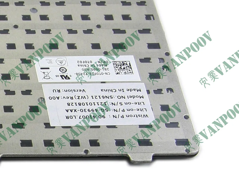 Русская клавиатура для ноутбука Dell Inspiron 14R N4110 M4110 N4050 M4040 N5050 M5050 M5040 N5040 Vostro 3550 Xps L502