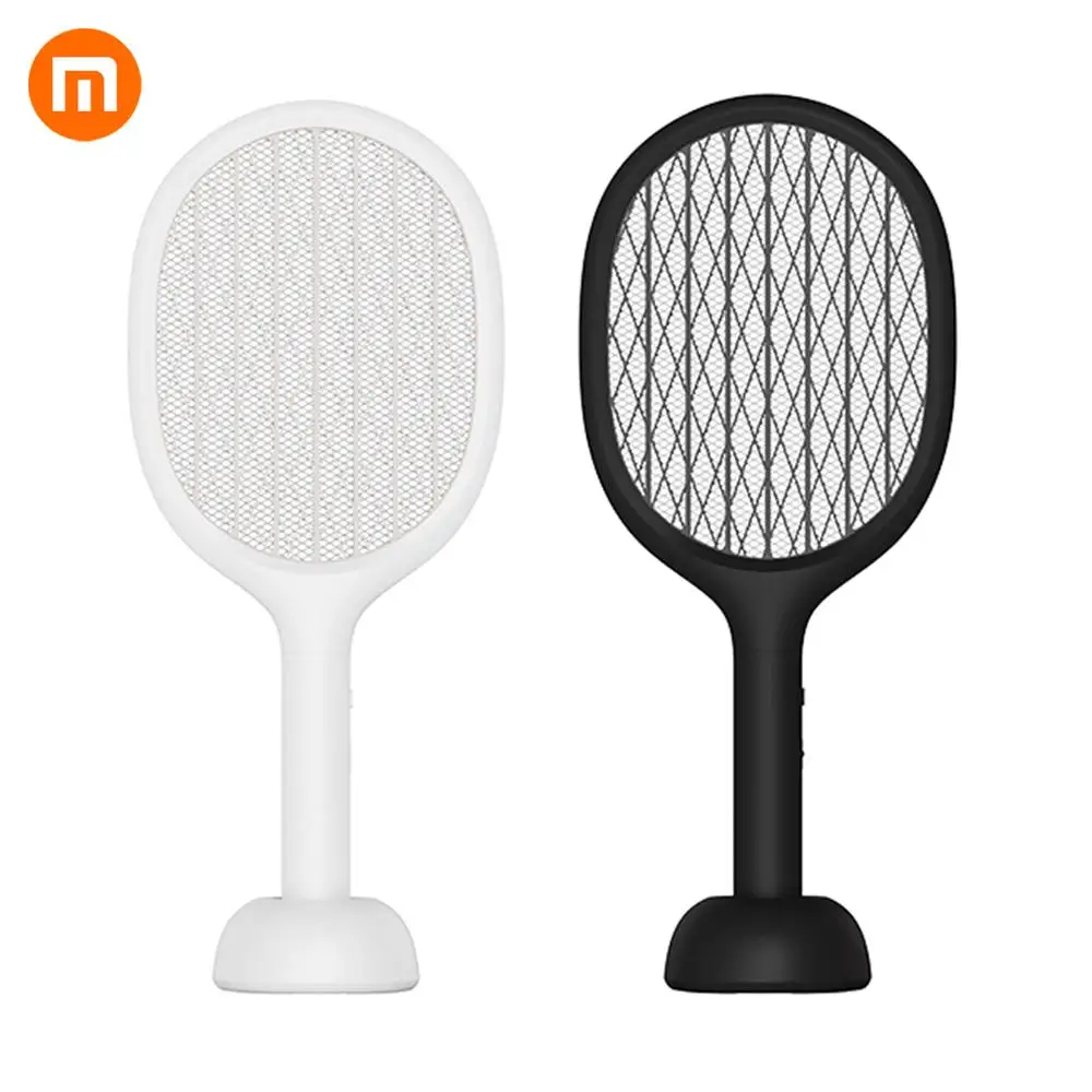

Xiaomi Solove P1 Electric Mosquito Swatter Insect Bug Fly Mosquito Dispeller 360nm UV Light Double Size Anti-electric Shock Net