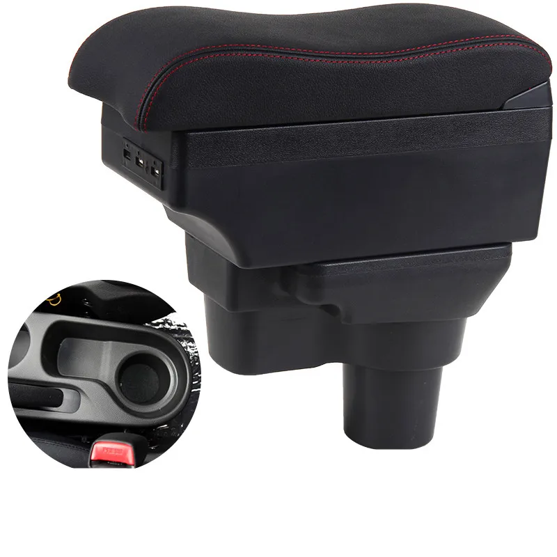 

For Hyundai solaris 2/accent/Verna armrest box central Store content box accessories 2017/2018
