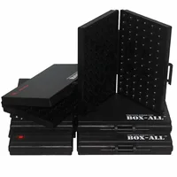 AideTek ESD Safe SMD storage IC Box Organizer W/144 Bins Anti-statics SMD SMT Organizer Transistor plastic toolbox mini6BOXALLAS 2