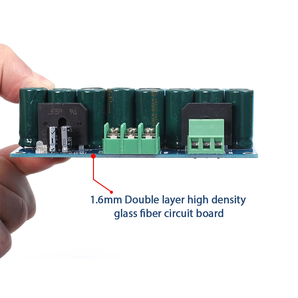 Сверхвысокая мощность модуль цифрового усилителя переменного тока 24 В стерео TDA8954TH двойной чип 2x420 Вт XH-M252 цифровой усилитель мощности